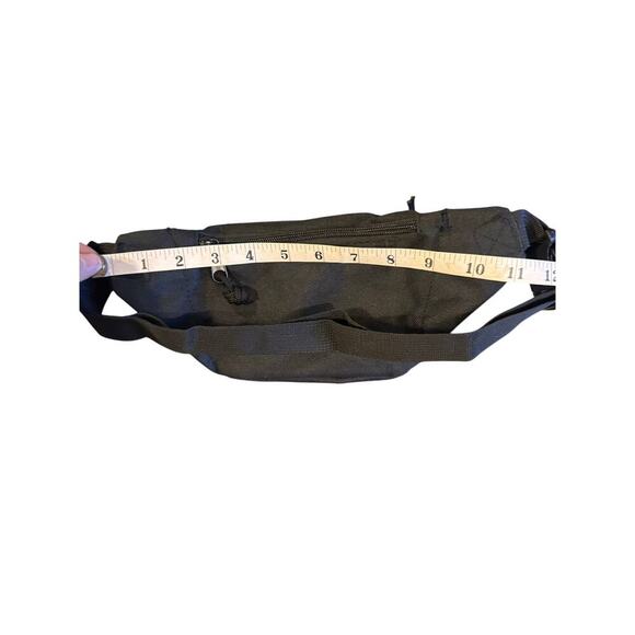 Dalix Black Fanny Pack Belt Bag – Adjustable Strap, 2 Zipper Pockets, NWT - Picture 6 of 11